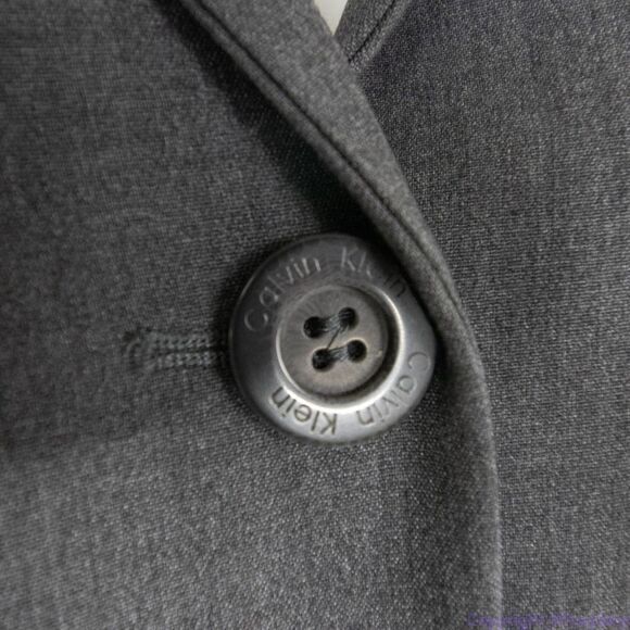 Calvin Klein grey short sleeves‎ sheath dress with side pockets, 10 - Picture 10 of 16